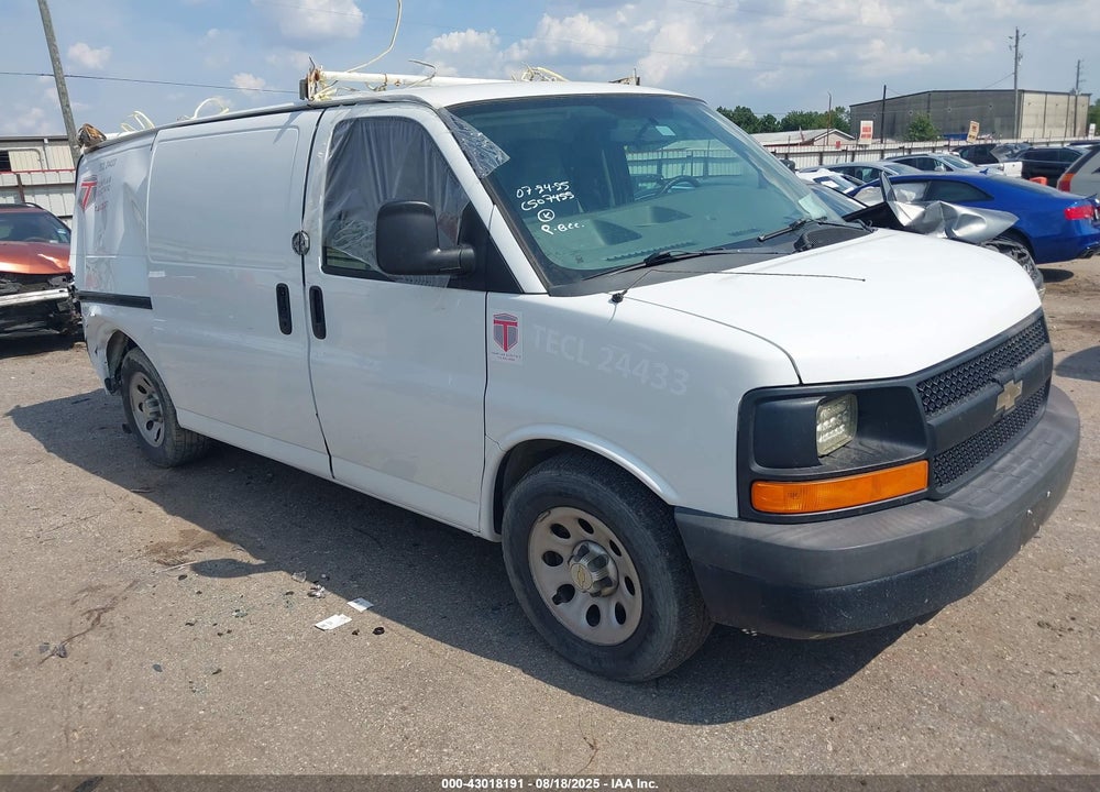 2013 CHEVROLET EXPRESS 1500 WORK VAN VIN: 1GCSGAFX1D1146809