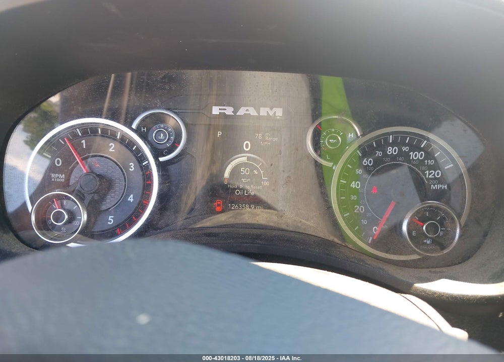2019 RAM 2500 VIN: 3C6UR5DL4KG713272