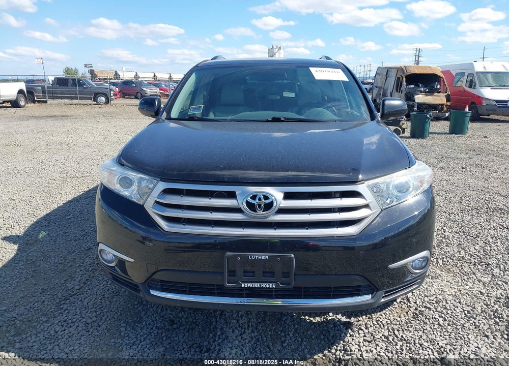 2013 TOYOTA HIGHLANDER VIN: 5TDDK3EH8DS203670