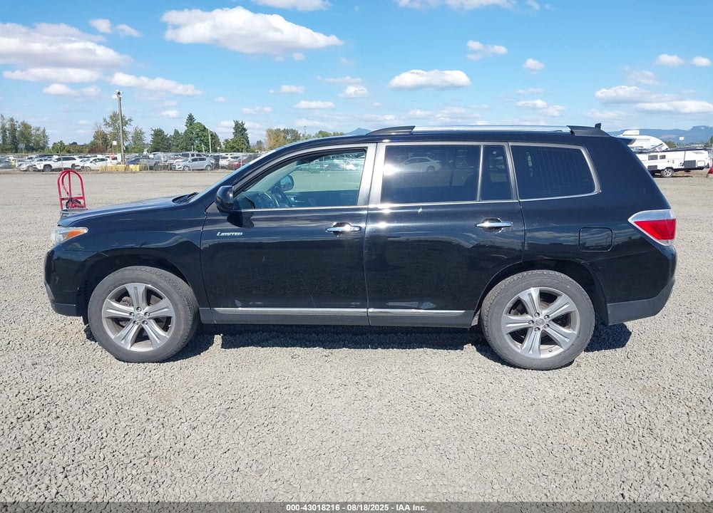 2013 TOYOTA HIGHLANDER VIN: 5TDDK3EH8DS203670