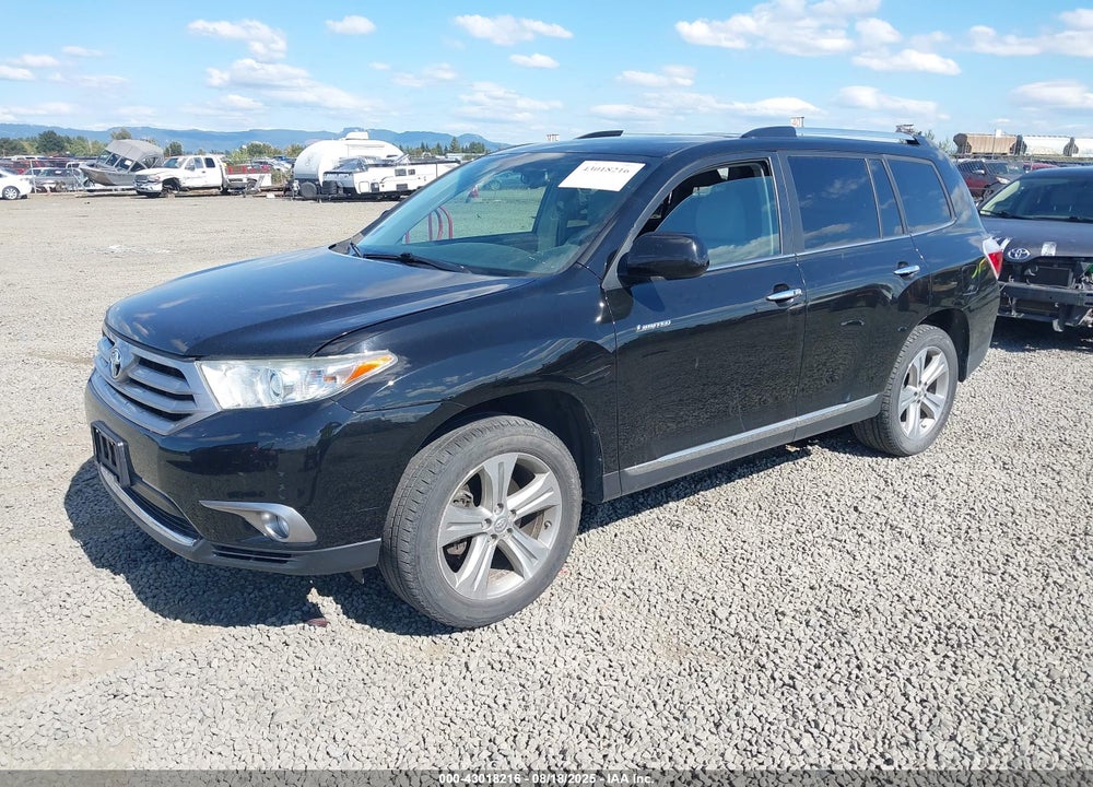 2013 TOYOTA HIGHLANDER VIN: 5TDDK3EH8DS203670