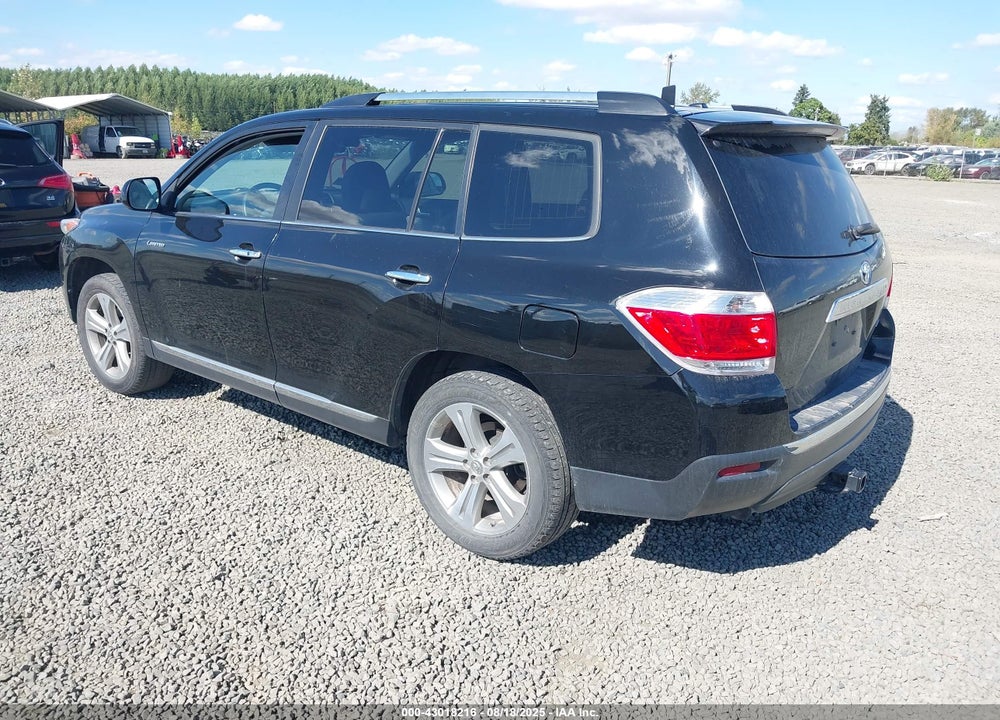 2013 TOYOTA HIGHLANDER VIN: 5TDDK3EH8DS203670