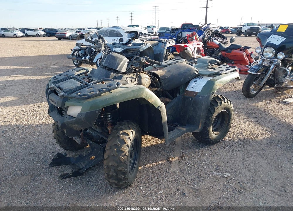 2021 HONDA TRX420 FM VIN: 1HFTE40K0M4709488