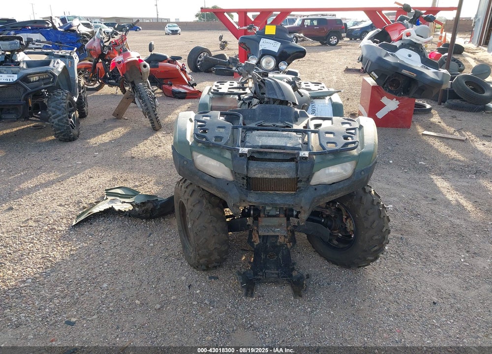 2021 HONDA TRX420 FM VIN: 1HFTE40K0M4709488