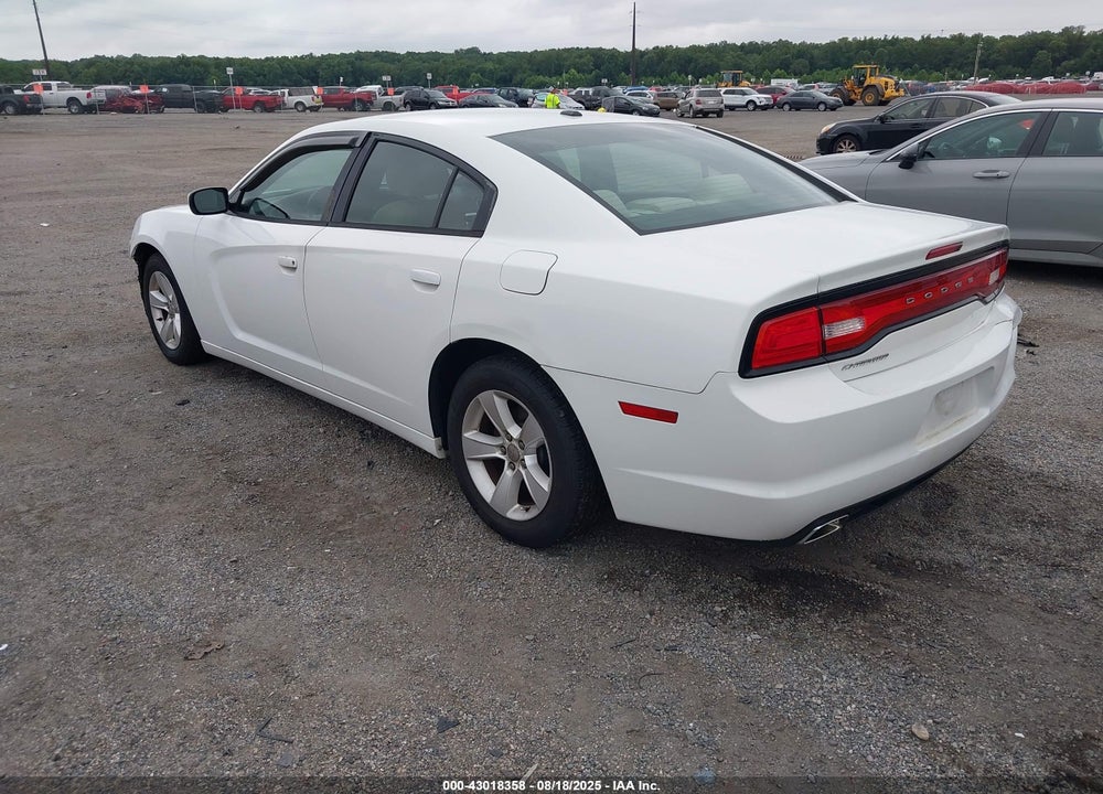 2012 DODGE CHARGER VIN: 2C3CDXBG3CH163279