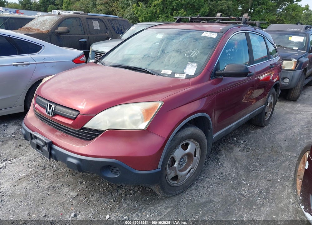 2008 HONDA CR-V LX VIN: 5J6RE48318L041191
