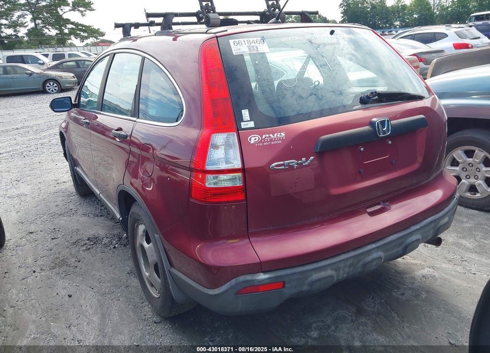 2008 HONDA CR-V LX VIN: 5J6RE48318L041191