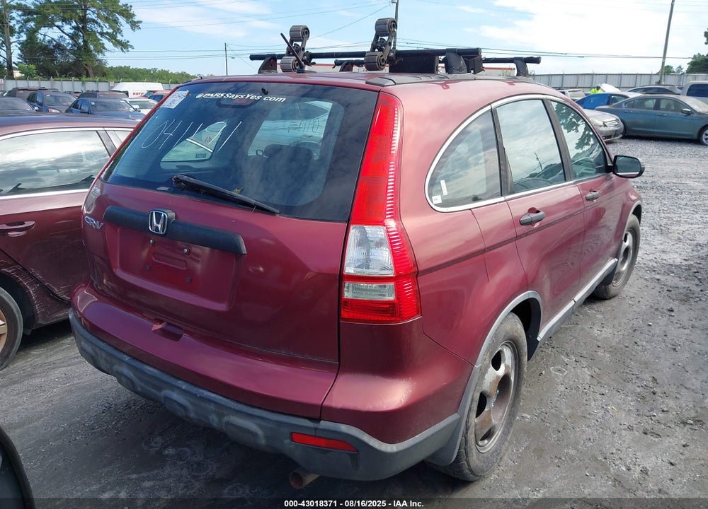 2008 HONDA CR-V LX VIN: 5J6RE48318L041191