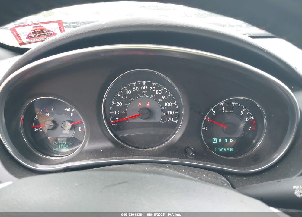 2013 CHRYSLER 200 VIN: 1C3CCBBG2DN743735