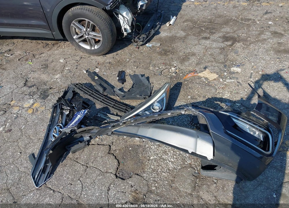 2017 HYUNDAI SANTA FE VIN: 5XYZU3LB1HG383513