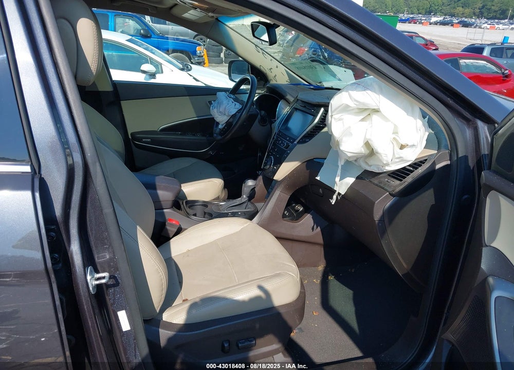 2017 HYUNDAI SANTA FE VIN: 5XYZU3LB1HG383513