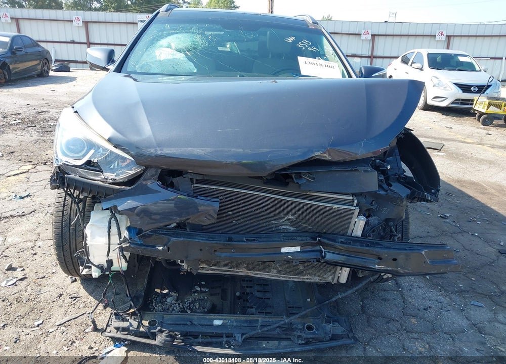 2017 HYUNDAI SANTA FE VIN: 5XYZU3LB1HG383513