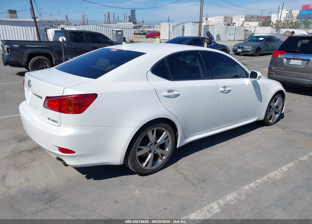 2010 LEXUS IS 250 VIN: JTHBF5C20A5123804