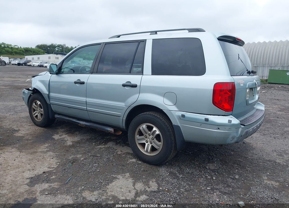 2003 HONDA PILOT EX-L VIN: 2HKYF18513H571365