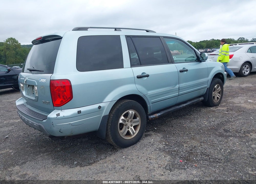 2003 HONDA PILOT EX-L VIN: 2HKYF18513H571365
