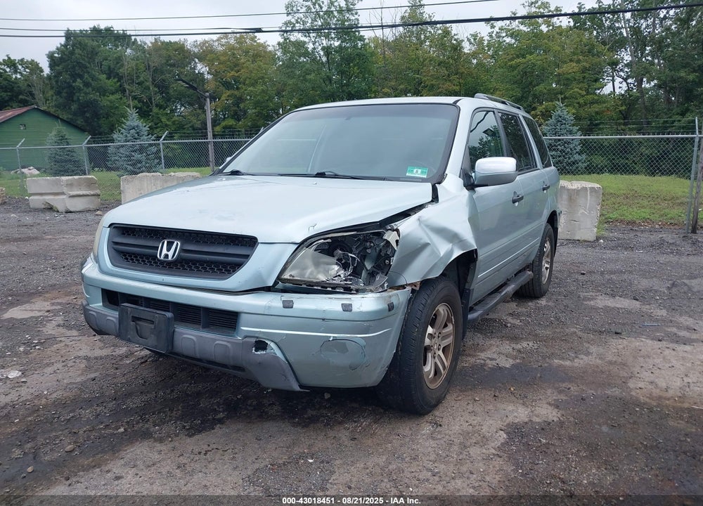 2003 HONDA PILOT EX-L VIN: 2HKYF18513H571365