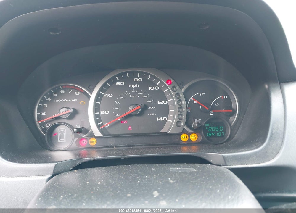 2003 HONDA PILOT EX-L VIN: 2HKYF18513H571365