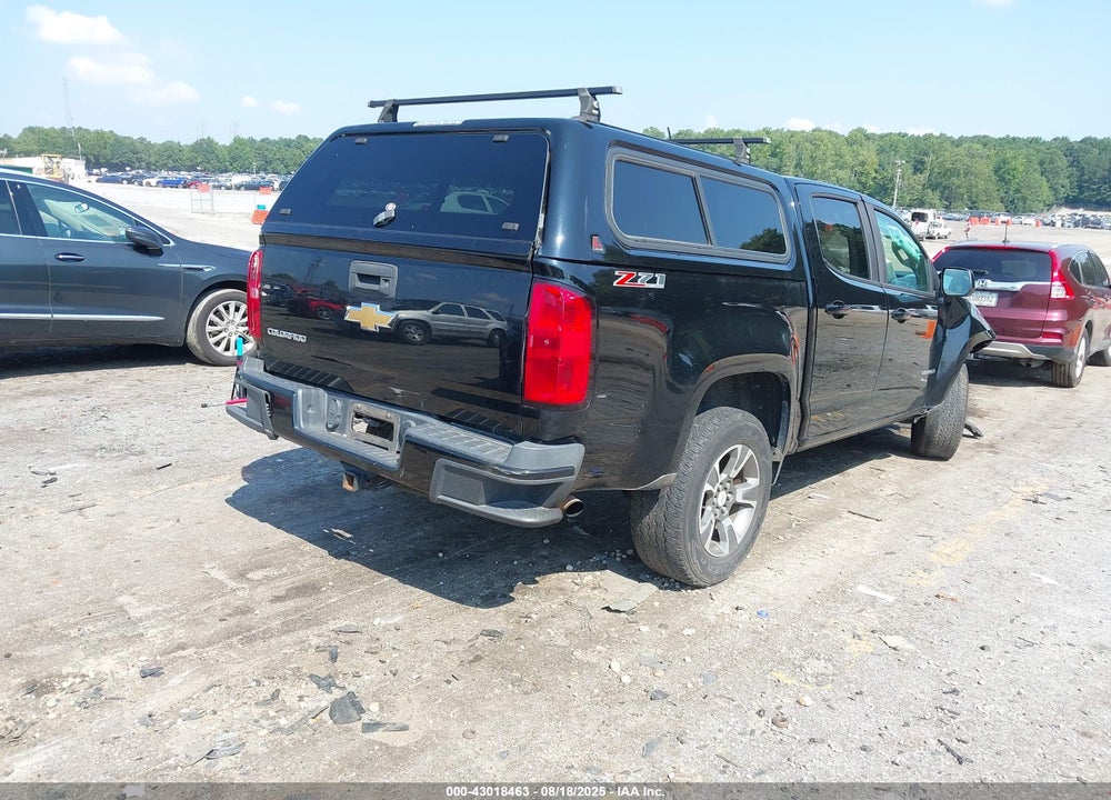2016 CHEVROLET COLORADO VIN: 1GCGTDE38G1393752