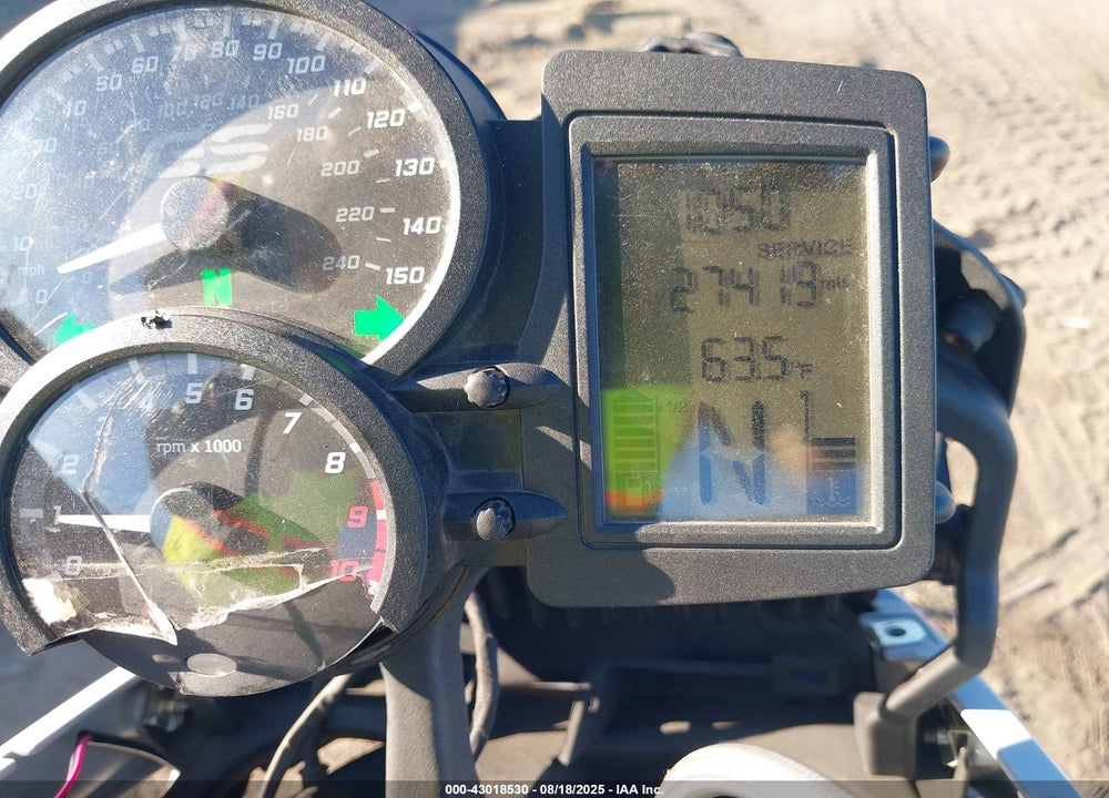 2014 BMW F700 GS VIN: WB10B1105EZF85644