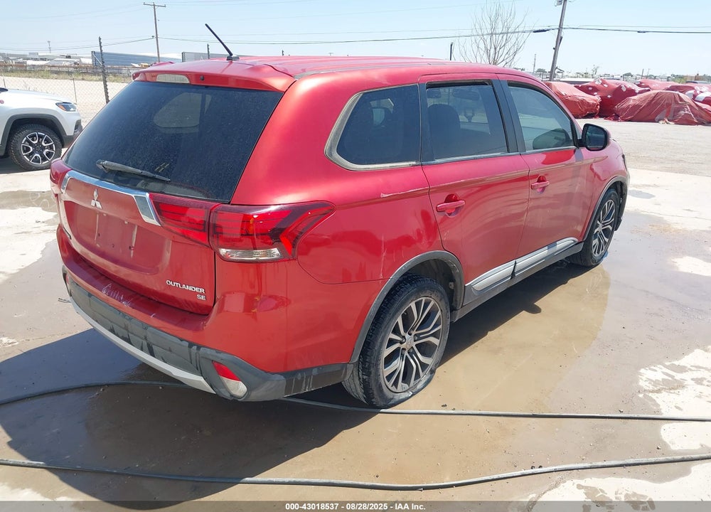 2016 MITSUBISHI OUTLANDER VIN: JA4AD3A34GZ022179