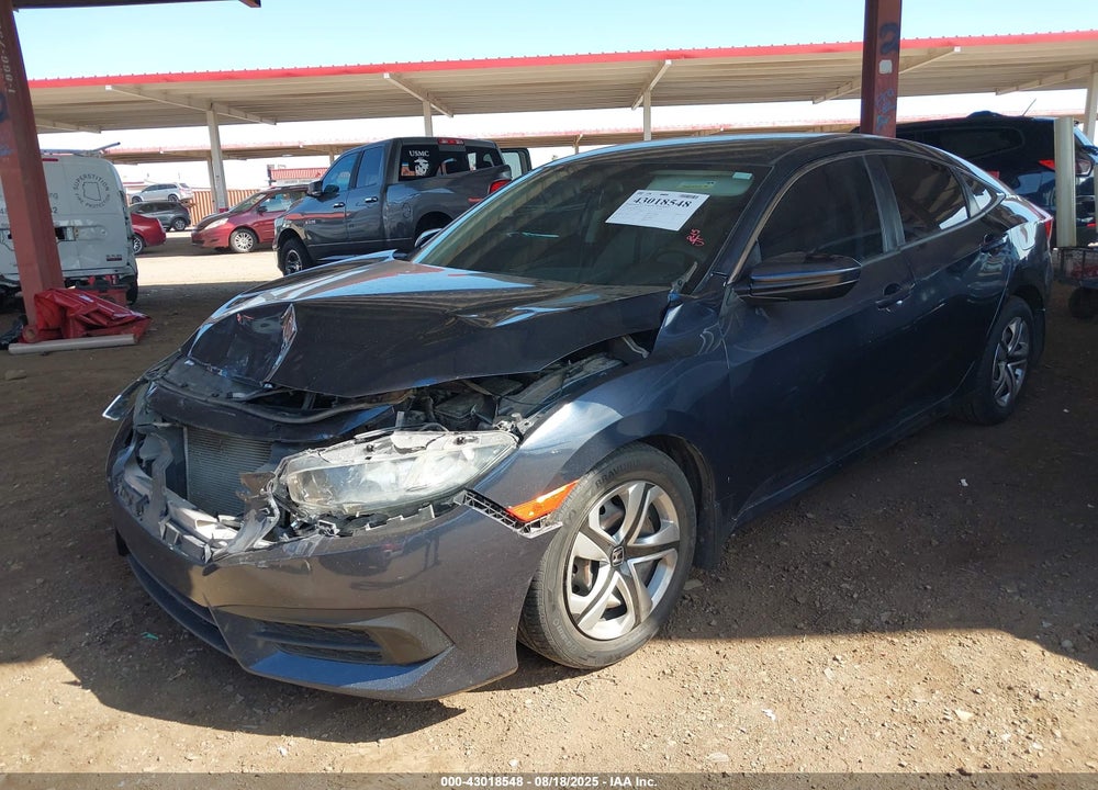 2017 HONDA CIVIC LX VIN: 19XFC2F55HE076073