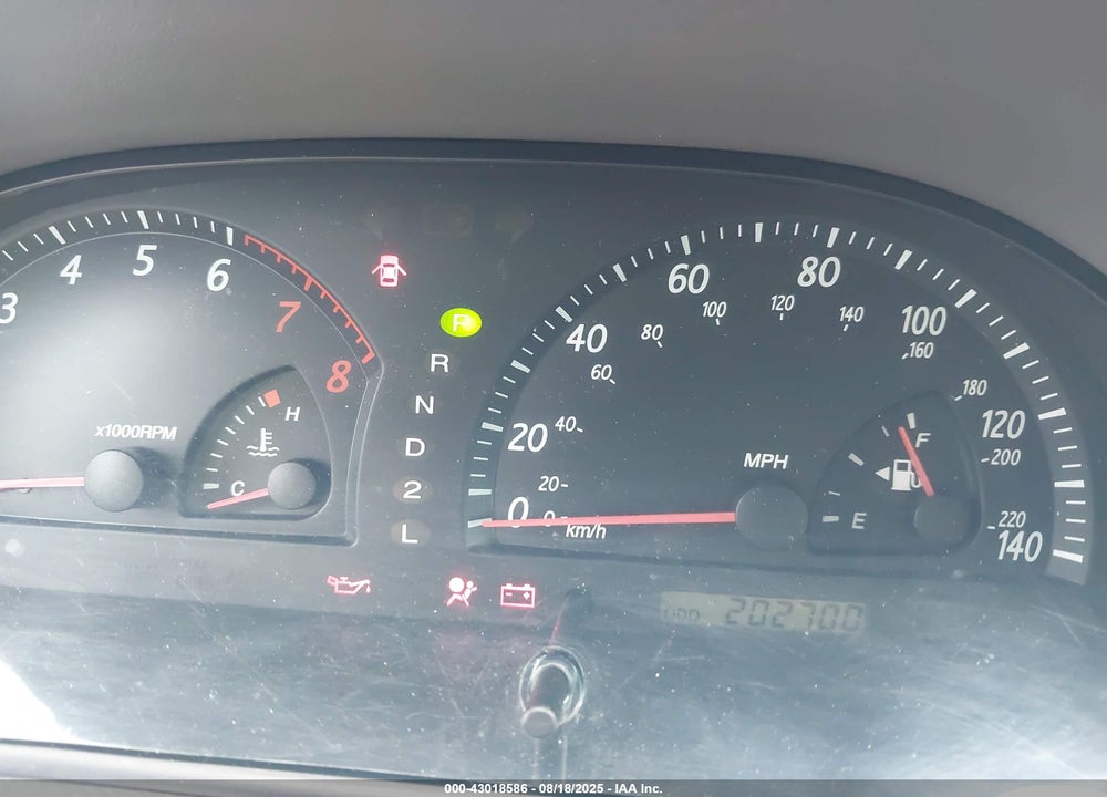 2003 TOYOTA CAMRY XLE VIN: 4T1BE30K73U761985