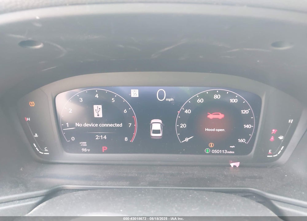 2023 HONDA ACCORD VIN: 1HGCY1F36PA058519