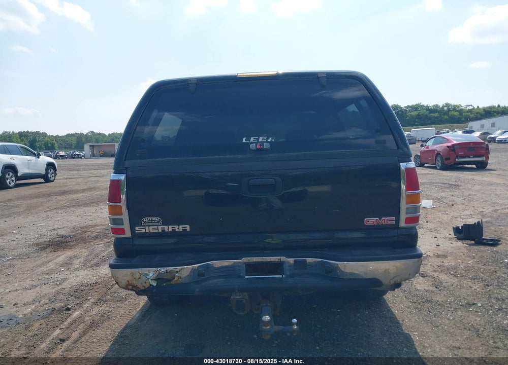 2005 GMC SIERRA 1500 SLT VIN: 2GTEK13T751359501