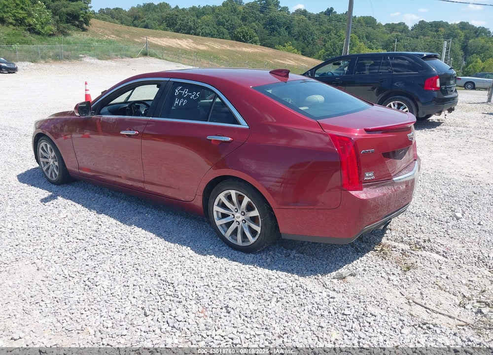 2017 CADILLAC ATS VIN: 1G6AH5RX5H0143812