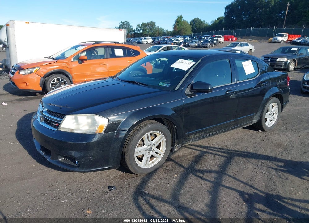 2013 DODGE AVENGER VIN: 1C3CDZCGXDN663555