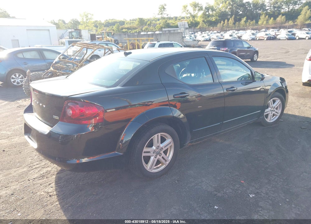 2013 DODGE AVENGER VIN: 1C3CDZCGXDN663555