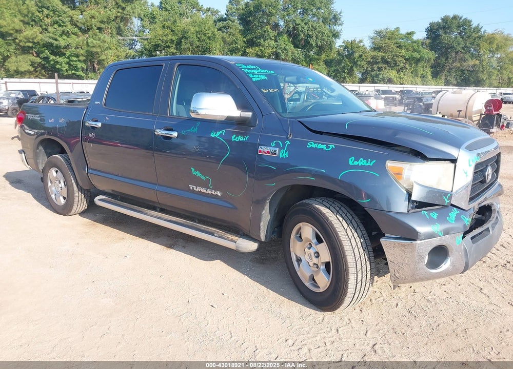 2007 TOYOTA TUNDRA SR5 5.7L V8 VIN: 5TBEV54197S468106