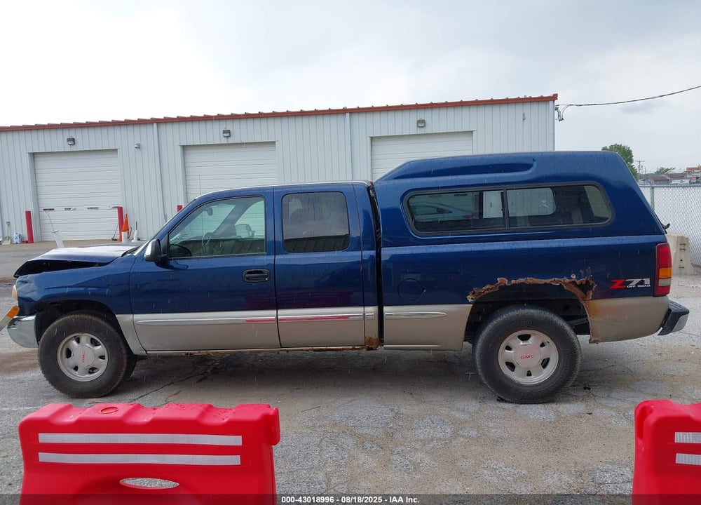 2002 GMC SIERRA 1500 SLE VIN: 1GTEK19T52Z303552