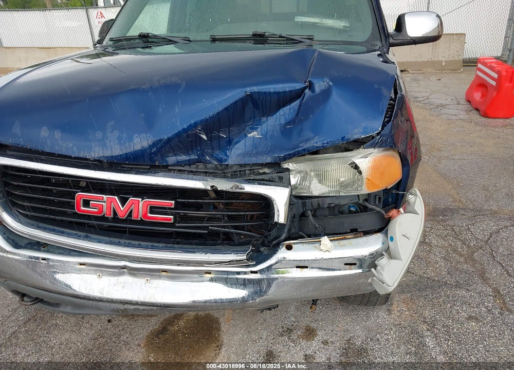 2002 GMC SIERRA 1500 SLE VIN: 1GTEK19T52Z303552