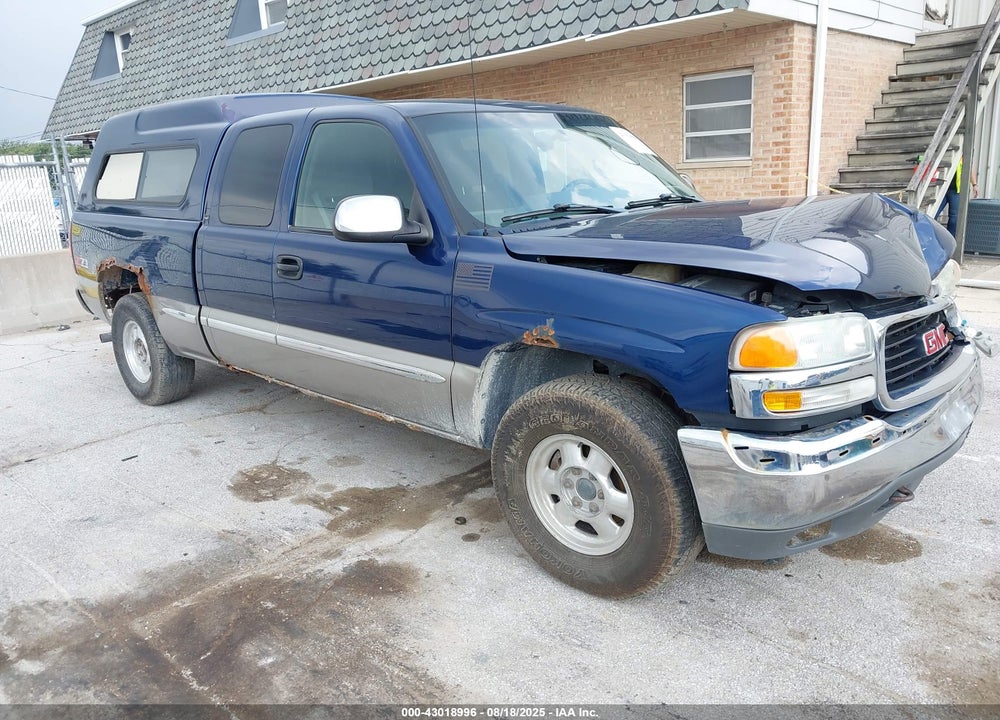 2002 GMC SIERRA 1500 SLE VIN: 1GTEK19T52Z303552