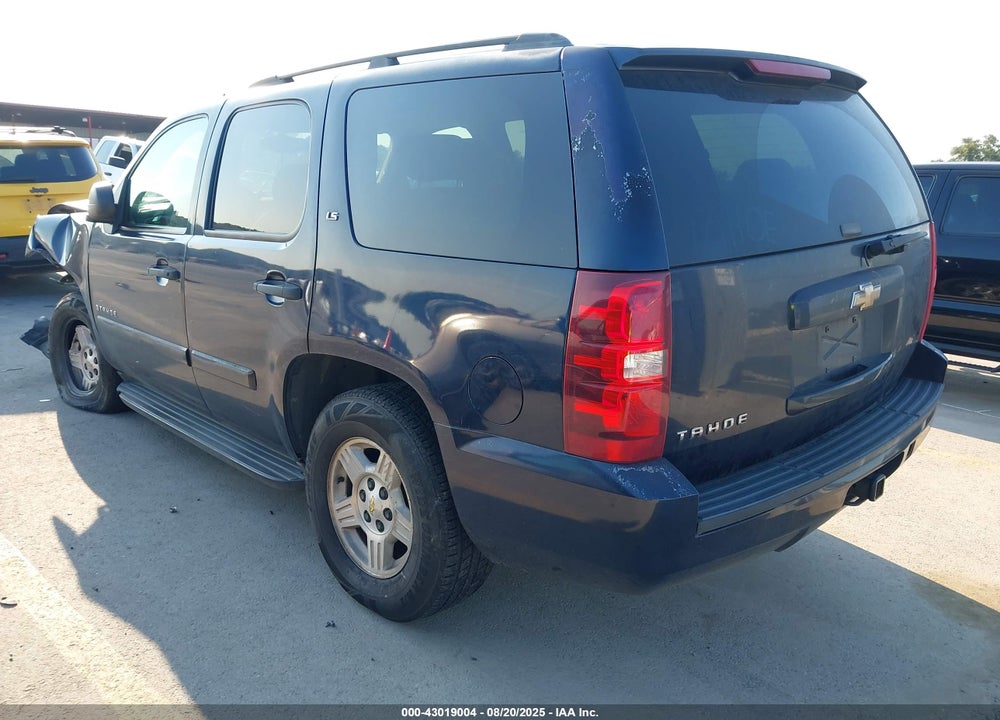 2007 CHEVROLET TAHOE LS VIN: 1GNFC13C57R352128