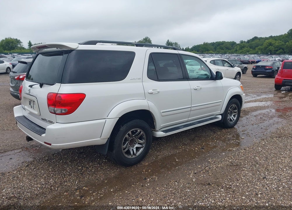 2006 TOYOTA SEQUOIA LIMITED V8 VIN: 5TDBT48A06S259484