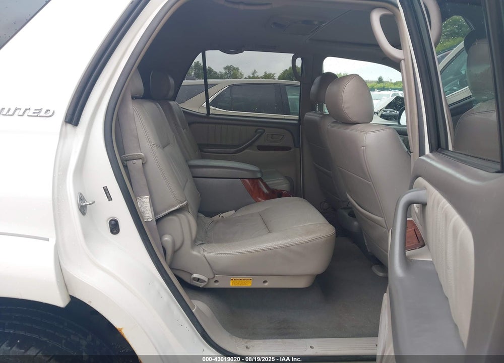 2006 TOYOTA SEQUOIA LIMITED V8 VIN: 5TDBT48A06S259484
