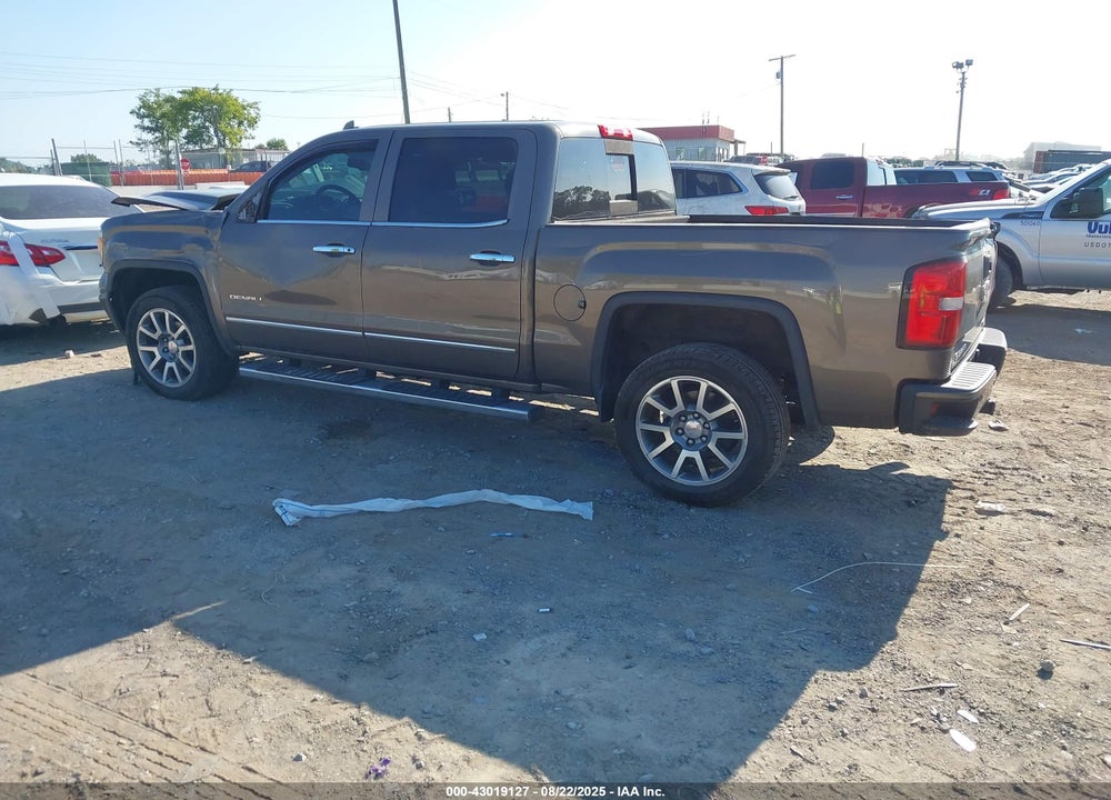 2015 GMC SIERRA 1500 DENALI VIN: 3GTU2WEC3FG263749
