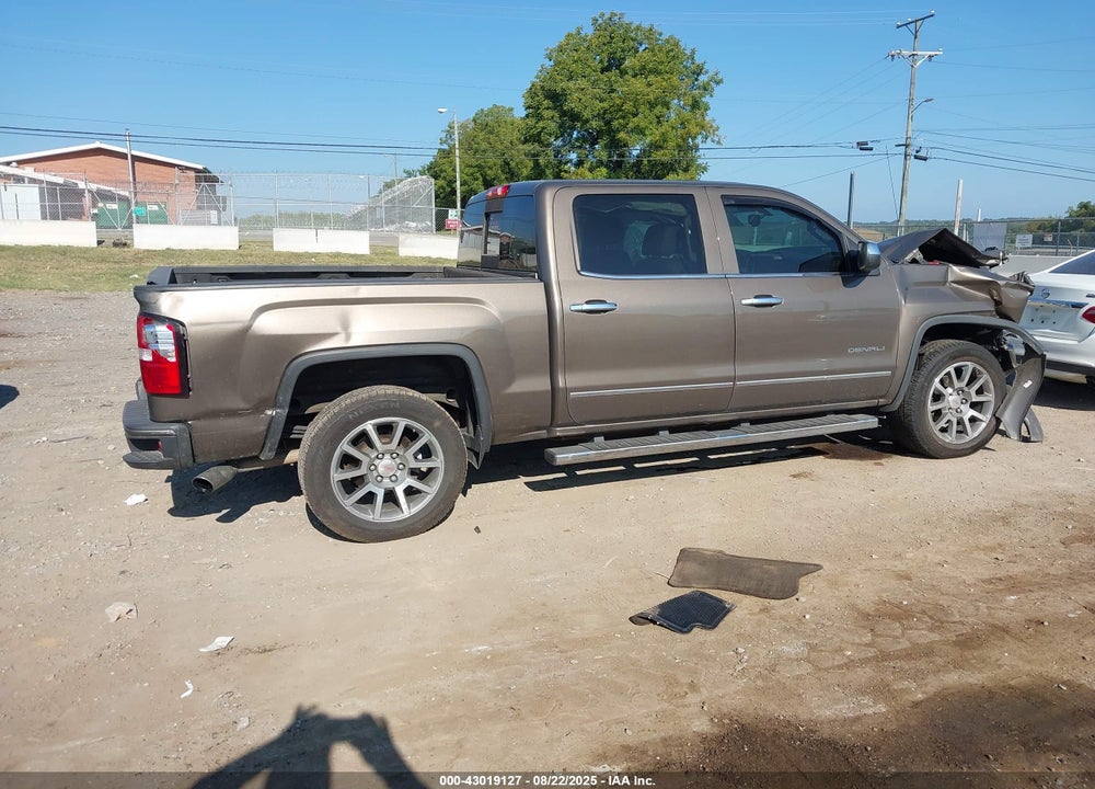 2015 GMC SIERRA 1500 DENALI VIN: 3GTU2WEC3FG263749