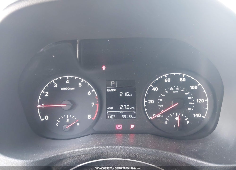 2019 HYUNDAI ACCENT VIN: 3KPC24A31KE085819