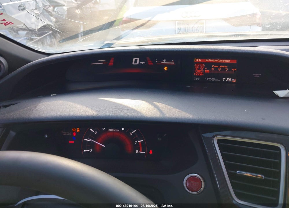 2015 HONDA CIVIC VIN: 2HGFG4A50FH706933