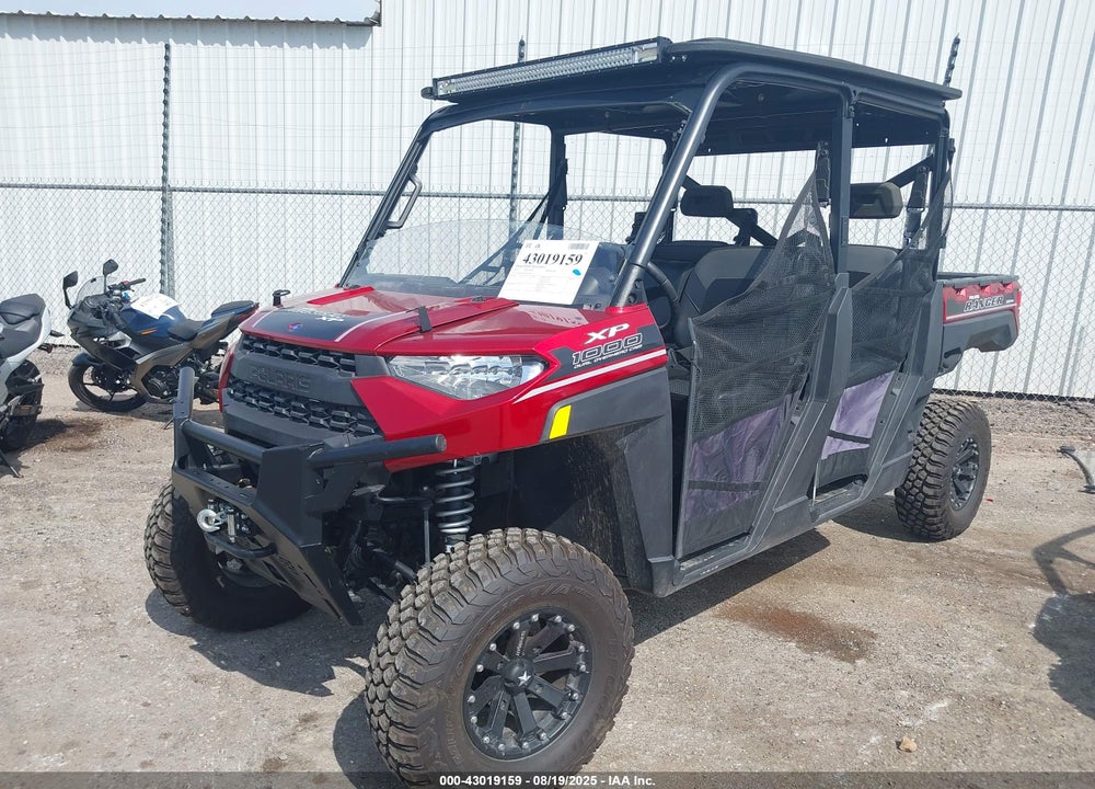 2019 POLARIS RANGER CREW XP 1000 EPS VIN: 4XARSE994K8530614