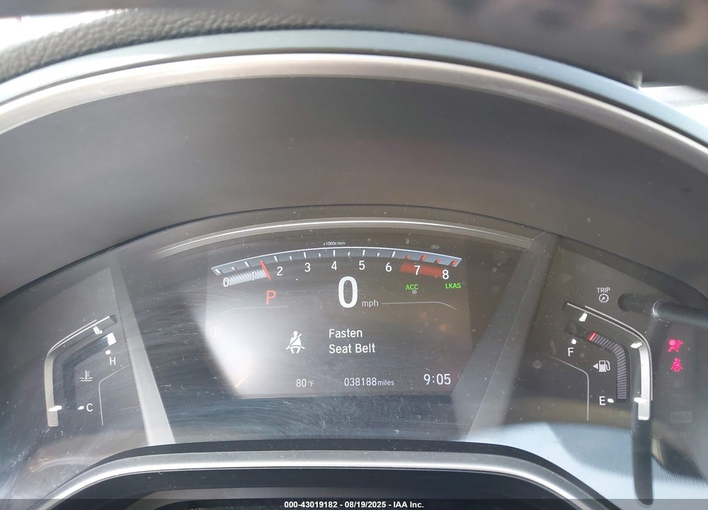 2019 HONDA CR-V VIN: 7FARW1H95KE004276