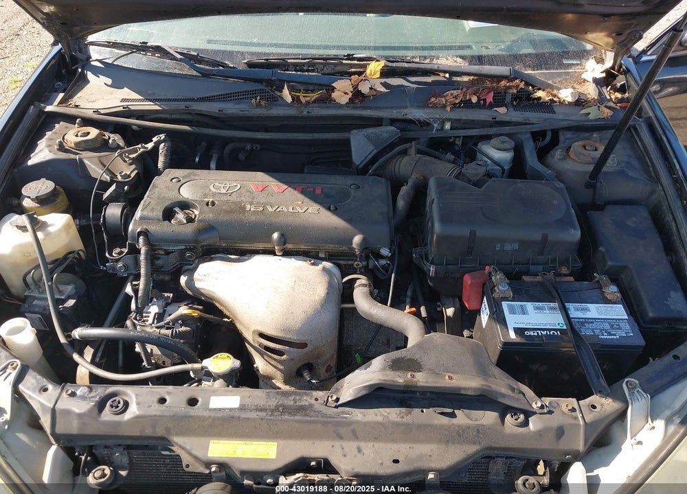2005 TOYOTA CAMRY LE VIN: 4T1BE32K75U385224
