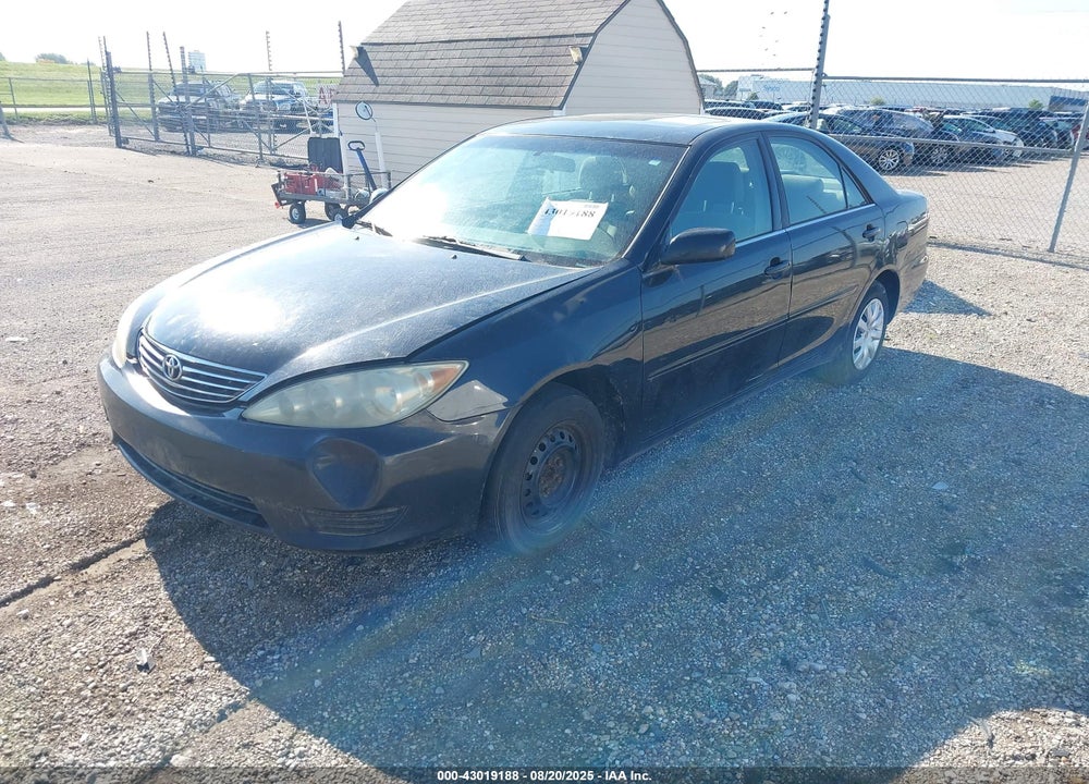 2005 TOYOTA CAMRY LE VIN: 4T1BE32K75U385224