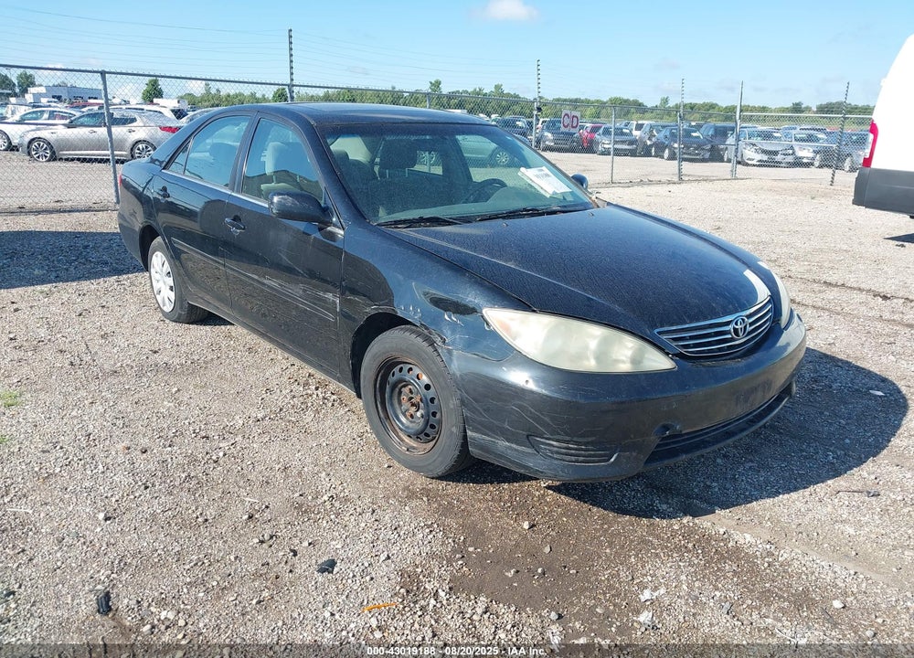 2005 TOYOTA CAMRY LE VIN: 4T1BE32K75U385224