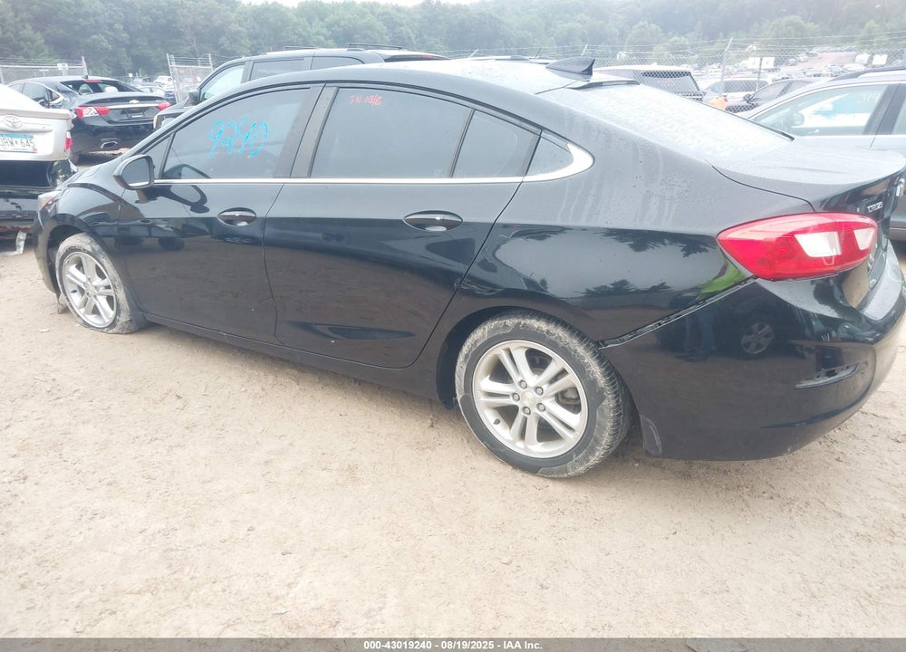 2016 CHEVROLET CRUZE LT AUTO VIN: 1G1BE5SM6G7253230