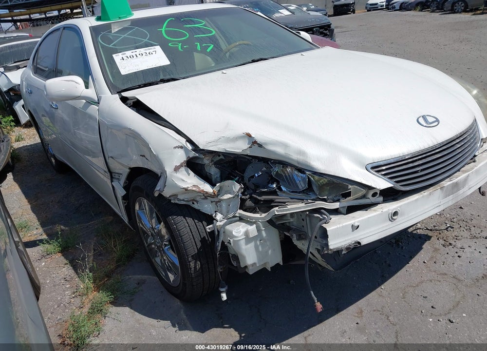 2006 LEXUS ES 330 VIN: JTHBA30G165159737