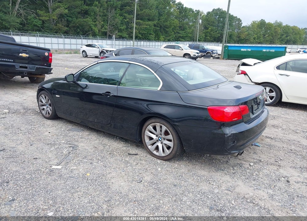 2011 BMW 3 SERIES VIN: WBADW7C58BE542675